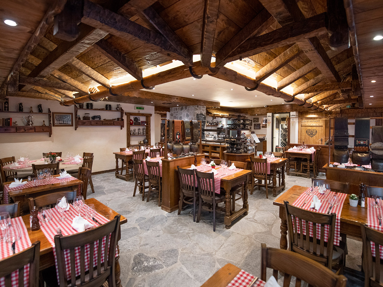 Restaurant Le Mayen à Crans-Montana